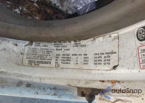 2006 Chevrolet Colorado Ls z USA, uszkodzony, nr VIN 1GCCS148268286876